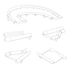 Printable Diecast & Marble Racetrack | Modular Papercraft | PDF - Wintercroft - Creativity Pack
