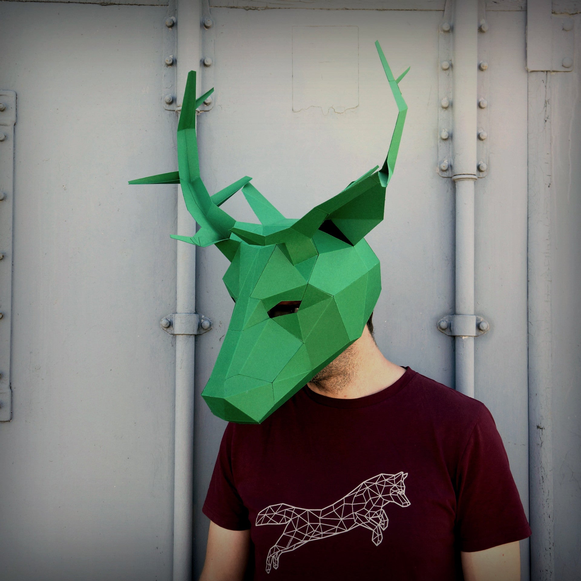 Stag or deer full mask - Wintercroft
 - 1