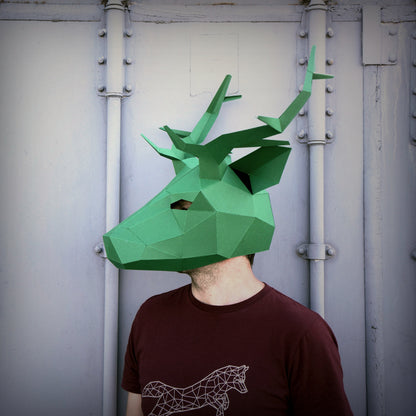 Stag or deer full mask - Wintercroft
 - 2