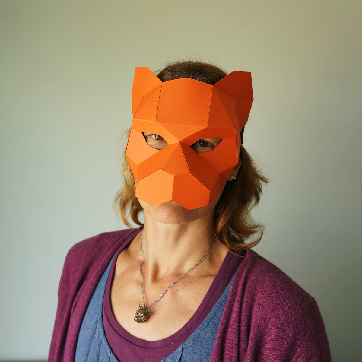 Jungle Animal Half Mask Set | DIY Templates | PDF Download - Wintercroft-Mask