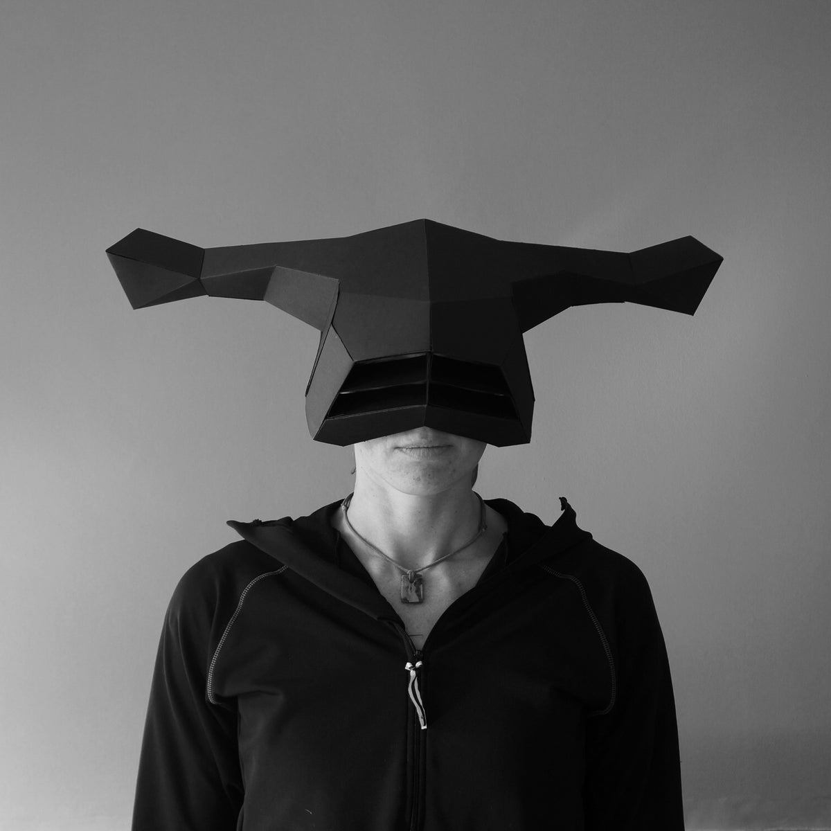 Victor - The Hammer | Sci-Fi Papercraft Headdress | PDF - Wintercroft-Mask