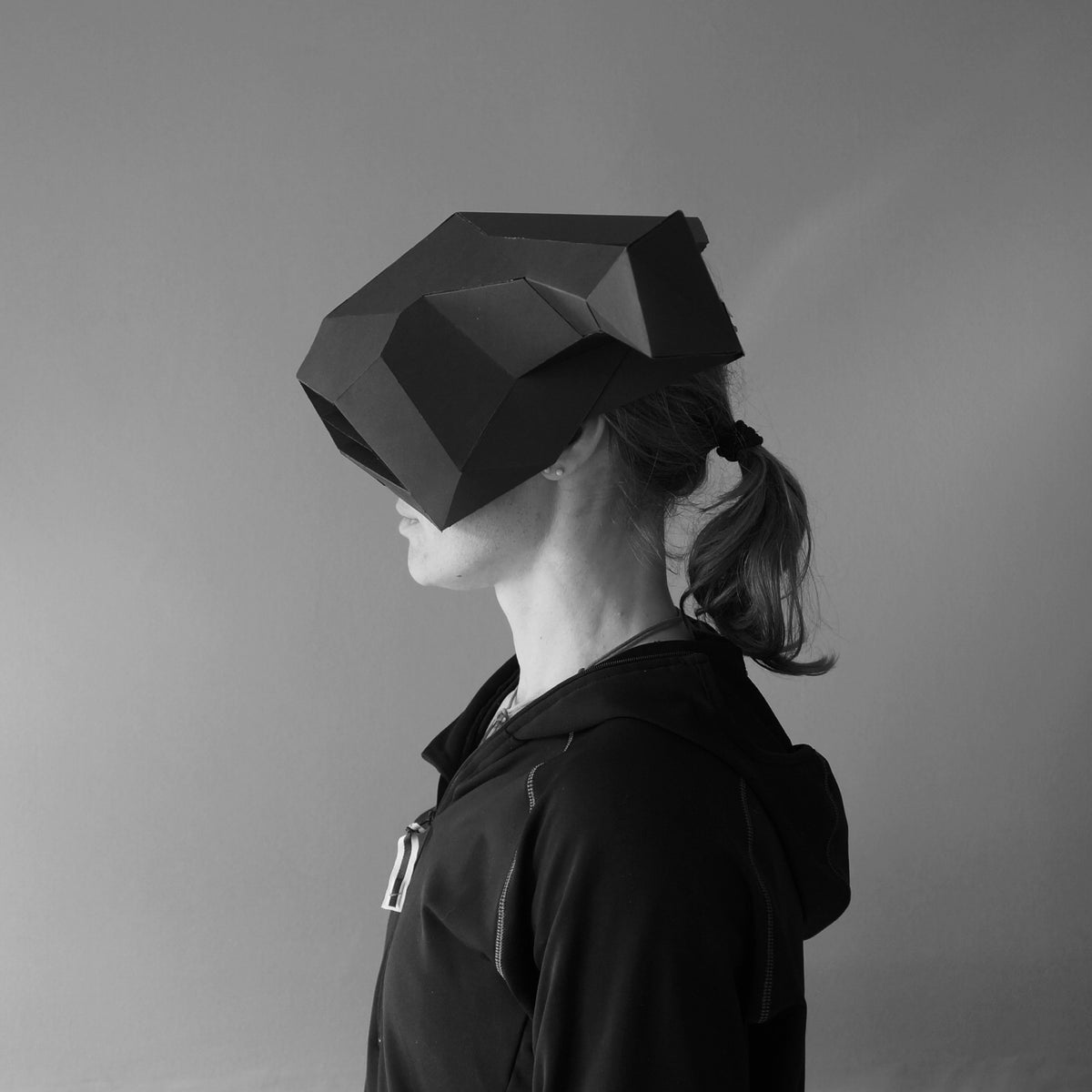 Victor - The Hammer | Sci-Fi Papercraft Headdress | PDF - Wintercroft-Mask