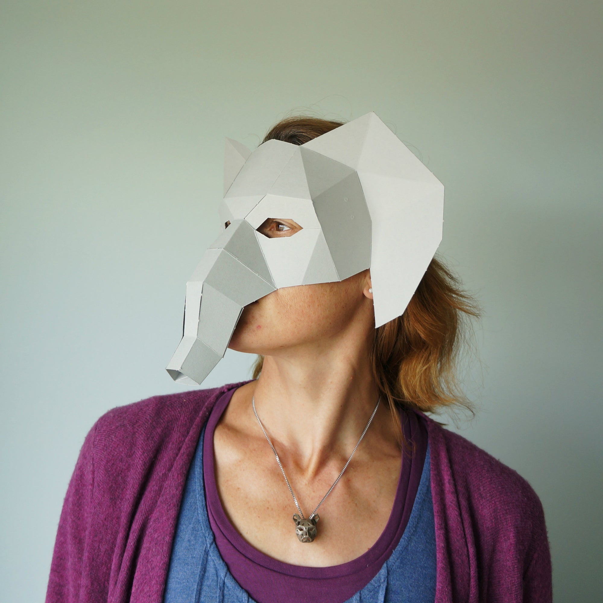 Elephant Half Mask - Wintercroft
 - 3