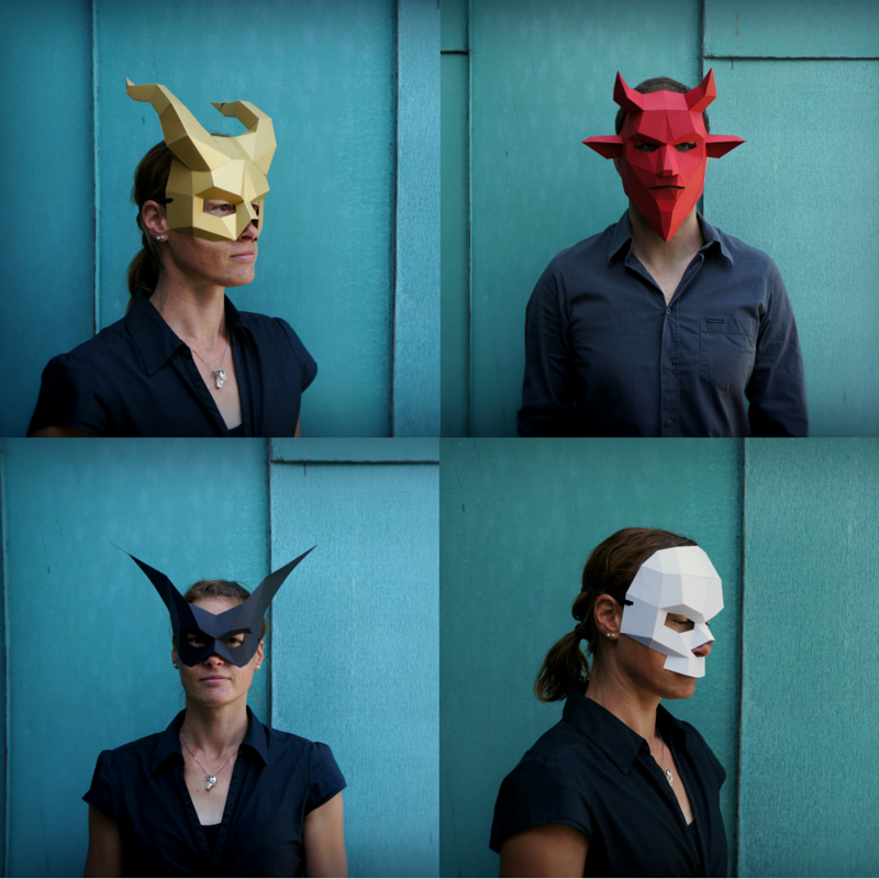 Halloween Mask Set - Wintercroft
 - 1